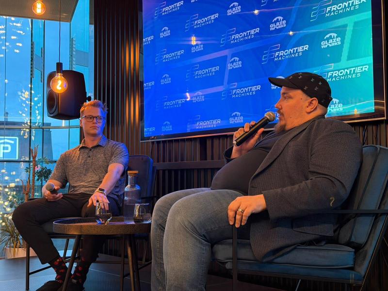 Frontier Sessions #02, Tallinn &mdash; Marko Lehtim&auml;ki in conversation on stage